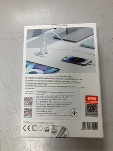 Б/в Мережевий зарядний пристрій Xo l131 +lightning 01-201108743