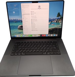 Б/в Ноутбук Apple macbook pro 16 a3429 / apple m5 max / ram 48gb / ssd 2tb / 40 core gpu 01-201103840
