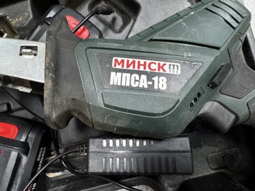 Б/в Шабельна пила Минск мпса-18 2акб зп 01-201144655