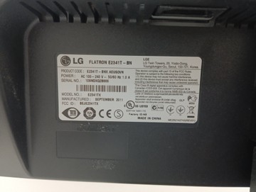 Б/в Монітор Lg e2341t 01-201159654