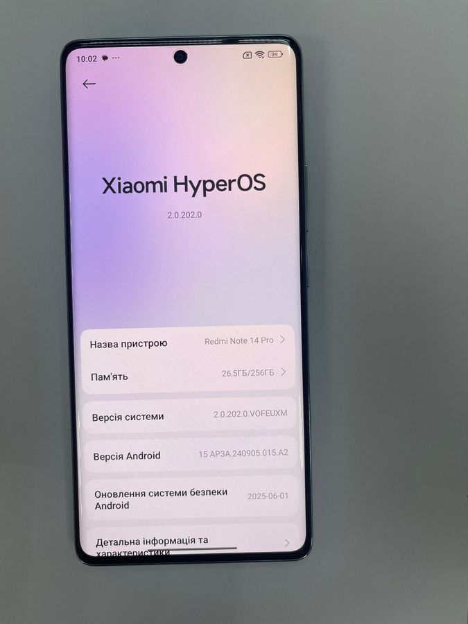 redmi note 14 pro 8/256gb