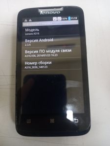 Б/у Мобильний телефон Lenovo a316 01-200761366