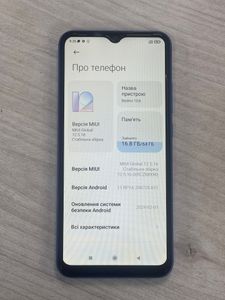 Б/в Мобільний телефон Xiaomi redmi 10a 4/64gb 01-200816318