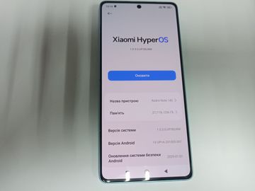 Б/в Мобільний телефон Xiaomi redmi note 14s 8/256gb 01-200819551