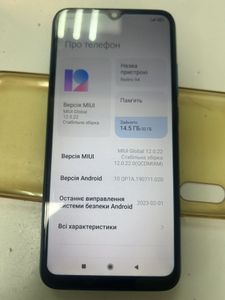 Б/в Мобільний телефон Xiaomi redmi 9a 2/32gb 01-200840244