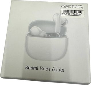 Б/в Bluetooth гарнітура Xiaomi redmi buds 6 lite white 18-000093582