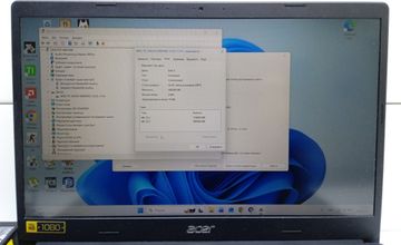 Б/в Ноутбук Acer 15/ryzen 5 3500u ddr4/8gb ddr4/hdd *відсутній/ssd 512 gb/*інтегрована 01-200874687