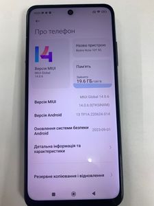 Б/у Мобільний телефон Xiaomi redmi note 10t 5g 4/128gb 01-200878879