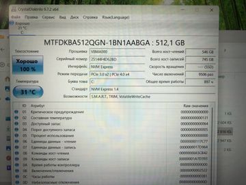 Б/в Ноутбук Asus 15/ryzen 5 7520u ddr5/16gb ddr5/ssd 512 gb/*інтегрована 01-200896585