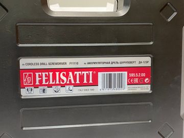 Б/в Шурупокрут Felisatti да-12эр/f11110 2акб зп 01-200913339