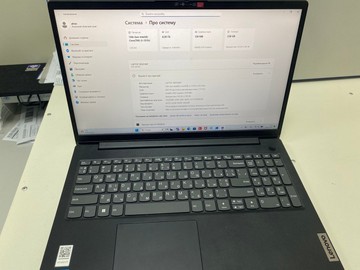 Lenovo 15/core i3-1315u ddr5/8gb ddr5/hdd *відсутній/ssd 250 gb/*інтегрована