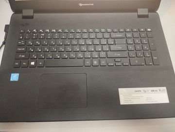 Б/в Ноутбук Packard Bell 17/pentium n3710 ddr3/4gb ddr3/hdd 1000 gb/ssd *відсутній/*інтегрована 01-200952396