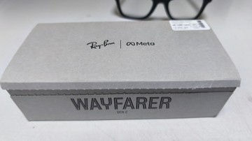 Б/у Очки виртуальной реальности Ray-Ban meta wayfarer gen2 сlear to 01-200990144