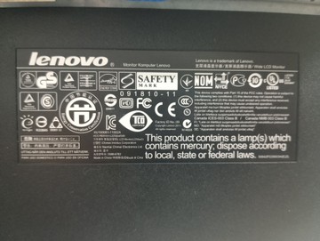 Б/в Монітор Lenovo l2250pwd 01-201011757