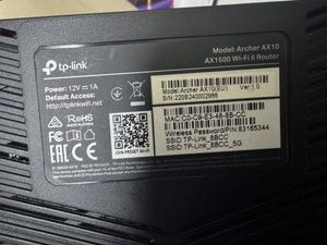 Б/в Бездротовий маршрутизатор Tp-Link archer ax10 01-201017845