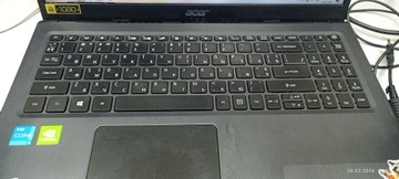 Б/в Ноутбук Acer 15/core i3-1115g4 ddr4/8gb ddr4/hdd *відсутній/ssd 250 gb/geforce mx350 2gb 01-201075315