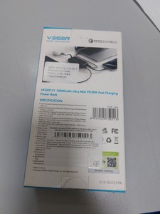Б/в Повербанк Veger vg-w1188 k1 10000mah 35w 01-201088641