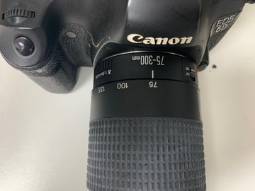 Б/в Фотоапарат Canon eos 6d / ef 75-300mm f/4-5,6 iii 01-201093213