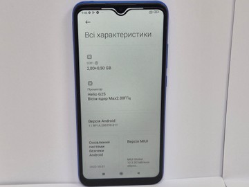 Б/в Мобільний телефон Xiaomi redmi 9at 2/32gb 01-201095948