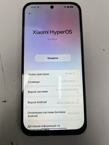 Б/в Мобільний телефон Xiaomi redmi 17 4/256gb 01-201124972