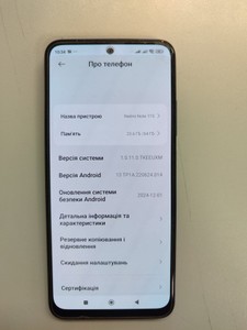 Б/в Мобільний телефон Xiaomi redmi note 11s 6/64gb 01-201138484