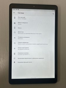 Б/в Планшет Lenovo tab m8 3rd gen tb-8506f 3/32gb lte 01-201138129