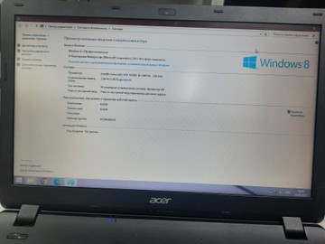 Б/у Ноутбук Acer 15/celeron n3060 ddr3/2gb ddr3/hdd 500 gb/ssd *відсутній/*інтегрована 01-201140582