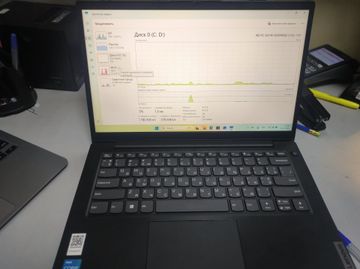 Б/у Ноутбук Lenovo 14/core i3-1315u ddr5/8gb ddr5/hdd *відсутній/ssd 512 gb/*інтегрована 01-200803665