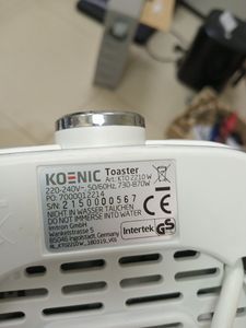 Б/в Тостер Koenic kto 2210w 01-200816951