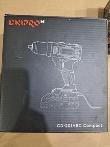 Б/в Акумуляторний шурупокрут Dnipro-M cd-201hbc compact 1акб 2ah+ 1акб 4ah зп 01-200821264