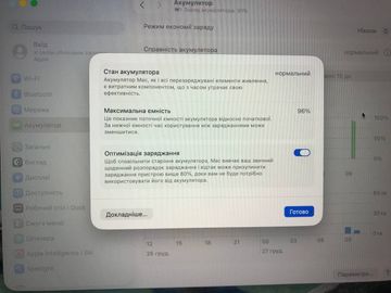 Б/в Ноутбук Apple macbook air 13,6" m2 2022 01-200828213