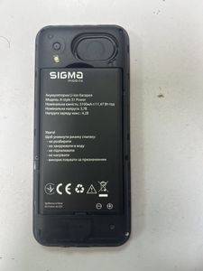 Б/в Мобільний телефон Sigma x-style 31 power type-c 01-200828536