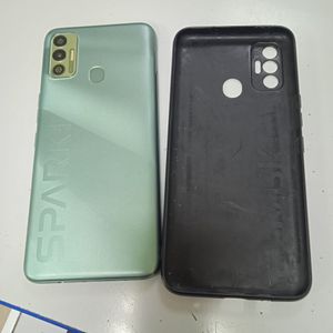Б/в Мобільний телефон Tecno spark 7 kf6n 4/128gb 01-200855520