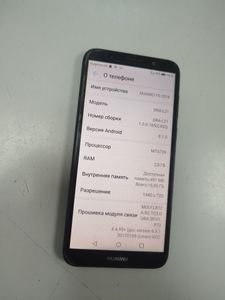 Б/в Мобільний телефон Huawei y5 2018 dra-l21 2/16gb 01-200881209