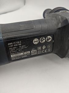 Б/в Кутова шліфмашина Bosch gws 17-125 01-200843924