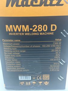 Б/в Зварювальний апарат M?Chtz mwm-280 d мма 01-200881670