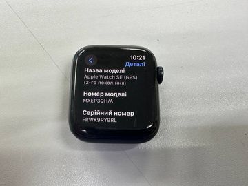 Б/в Смарт-годинник Apple watch se 2 gps 44mm aluminium case 01-200884574