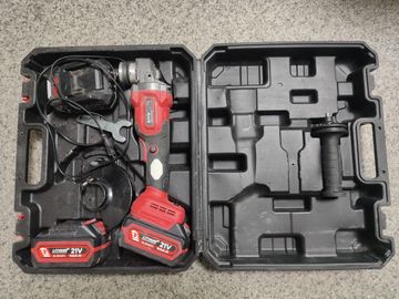 Б/в Кутова шліфмашина Edon uag-21/125bl 1акб 4ah зп 01-200893611