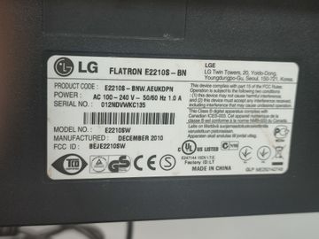 Б/в Монітор Lg e2210 01-200893706