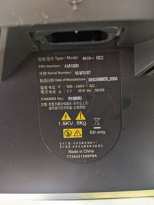 Б/в Монітор Lenovo l192p 01-200873537