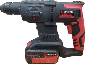 Б/в Перфоратор Intertool wt-0370 1акб 4ah зп 01-200901543