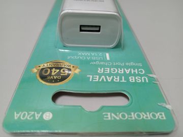 Б/в Мережевий зарядний пристрій Borofone ba20a 16-000273335