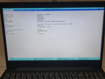 Б/в Ноутбук Lenovo 15/pentium n5030 siver ddr4/8gb ddr4/hdd 1000 gb/*інтегрована 01-200918863