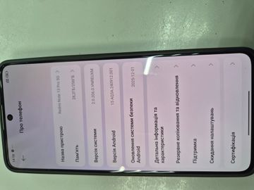 Б/у Мобільний телефон Xiaomi redmi note 13 pro 5g 8/256gb 01-200920487