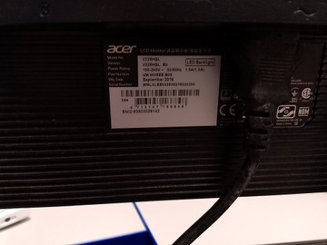 Б/в Монітор Acer v226hql 01-200927658