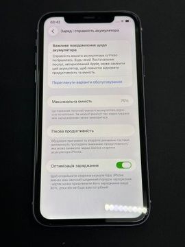 Б/у Мобільний телефон Apple iphone 11 128gb 01-200929345