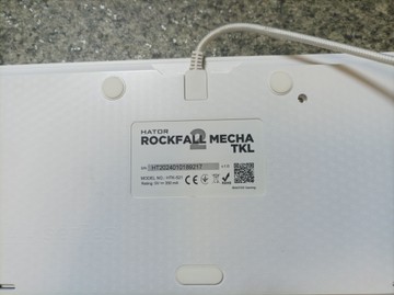 Б/у Клавиатура Hator rockfall 2 mecha tkl 01-200931042
