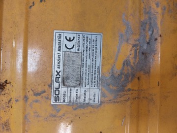 Б/в Генератор Solax ym8000 01-200941177