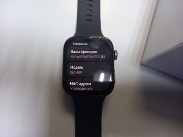 Б/в Смарт-годинник Huawei watch fit 3 01-200948828