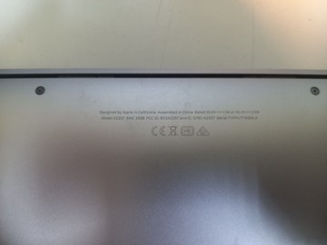 Б/у Ноутбук Apple makbook air 13,3"/apple m1/ram8gb/ssd256gb/7core gpu 01-200974242